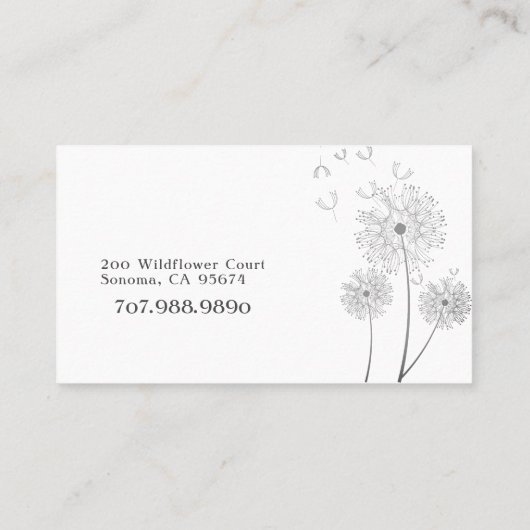 Massagetherapeut Treuekarte (Rückseite)