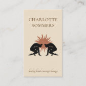 Massagetherapeut Visitenkarte (Vorderseite)