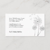 Massagetherapeut Visitenkarte (Rückseite)