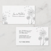 Massagetherapeut Visitenkarte (Vorne/Hinten)