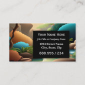 Massagetherapeut Wellness Berufliche Führungskraft Visitenkarte (Rückseite)