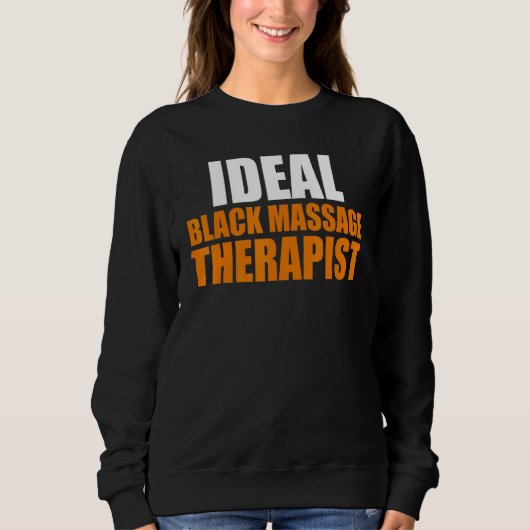 Massagetherapeut Wellness Therapie 34 Sweatshirt (Vorderseite)