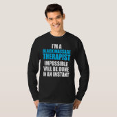 Massagetherapeut Wellness Therapie 4 T-Shirt (Vorne ganz)