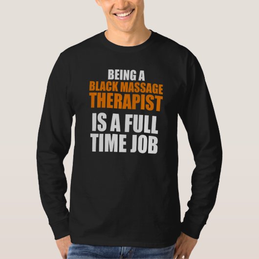 Massagetherapeut Wellness Therapie 5 T-Shirt (Vorderseite)