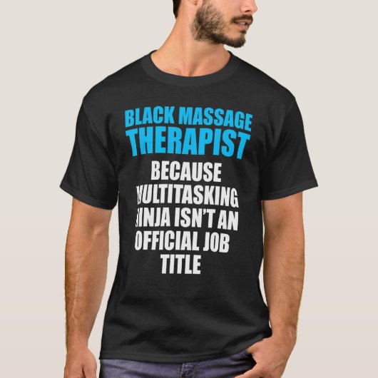 Massagetherapeut Wellness Therapie 5 T-Shirt (Vorderseite)