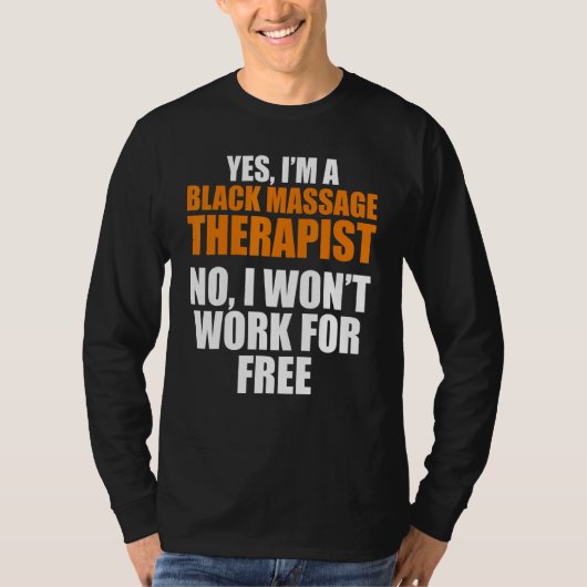 Massagetherapeut Wellness Therapie T-Shirt (Vorderseite)