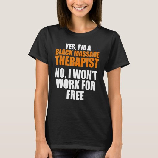 Massagetherapeut Wellness Therapie T-Shirt (Vorderseite)
