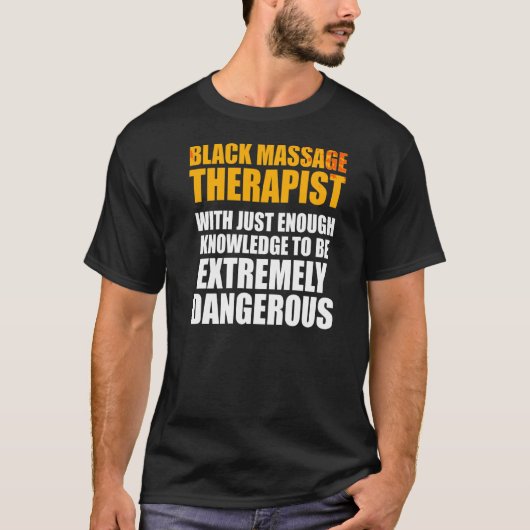 Massagetherapeut Wellness Therapie T-Shirt (Vorderseite)
