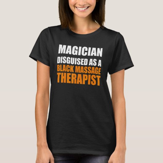 Massagetherapeut Wellness Therapie T-Shirt (Vorderseite)