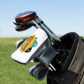 Massagetherapeuten Hände Rub farbenfroh Golf Headcover (In Situ)