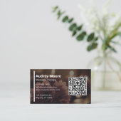 Massagetherapeuten Massage Therapie Reiki Visitenkarte (Stehend Vorderseite)