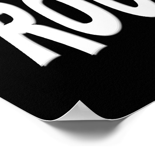 Massagetherapeuten Rock! Poster Print (Ecke)