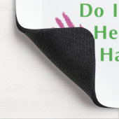 Massagetherapeuten tun es mit heilenden Händen Mousepad (Ecke)