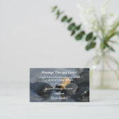 Massagetherapie #2 visitenkarte (Stehend Vorderseite)