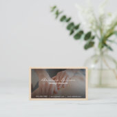 Massagetherapie | Chiropraktiker Visitenkarte (Stehend Vorderseite)