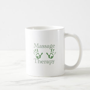 Massagetherapie-Handdrucke Kaffeetasse