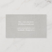 Massagetherapie Hot Stone Beauty Wellness-Center S Visitenkarte (Rückseite)