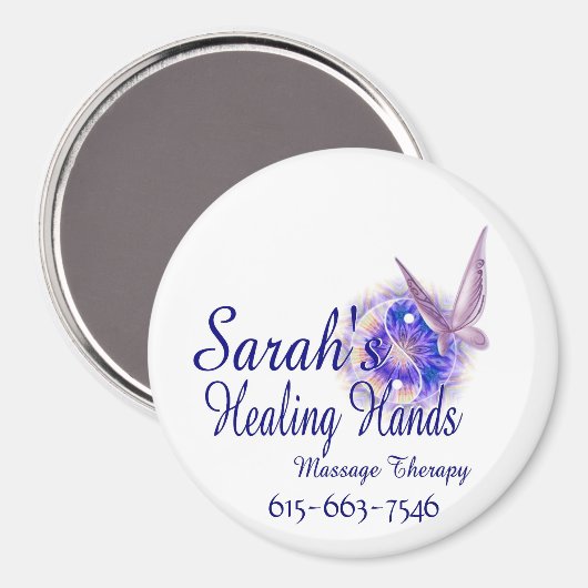 Massagetherapie in Franklin Tennessee Magnet (Vorderseite/Rückseite)