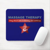 Massagetherapie in Ruby Red Mousepad (Mit Mouse)