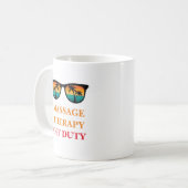 Massagetherapie Kaffeetasse (Vorderseite Links)