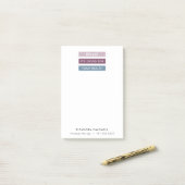 Massagetherapie Moderne Streifen Markierung Linie Post-it Klebezettel (Auf Schreibtisch)