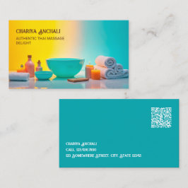 👍 Massagetherapie QR Visitenkarte