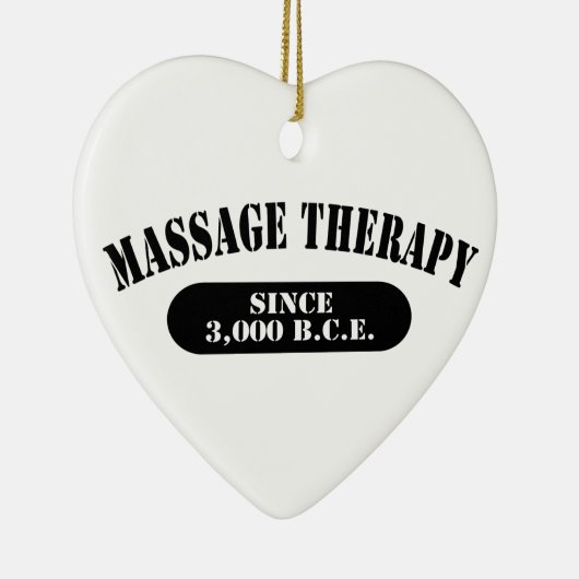 Massagetherapie seit 3.000 v.Chr. Keramikornament (Rechts)