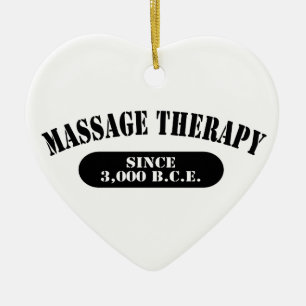 Massagetherapie seit 3.000 v.Chr. Keramikornament