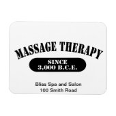 Massagetherapie seit 3.000 v.Chr. Magnet (Horizontal)