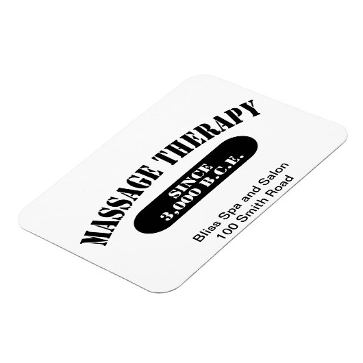 Massagetherapie seit 3.000 v.Chr. Magnet (Linke Seite)