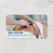 Massagetherapie Visitenkarte (Vorderseite)