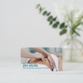 Massagetherapie Visitenkarte (Stehend Vorderseite)