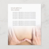 Massagetherapie WELLNESS-CENTER Therapist Flyer (Vorne)