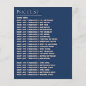 Massagetische, Massagetherapie, Massageraum Flyer (Hinten)