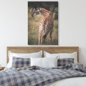 Massai Giraffe 3 Leinwanddruck (Insitu (Schlafzimmer))