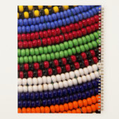 Massai Tribal Bead Pattern Planer (Rückseite)