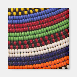 Massai Tribal Beat Pattern Magnet