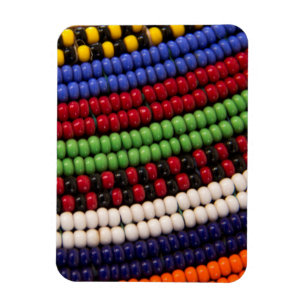 Massai Tribal Beat Pattern Magnet
