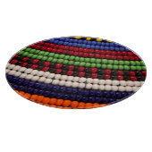 Massai Tribal Beat Pattern Schneidebrett (Ecke)