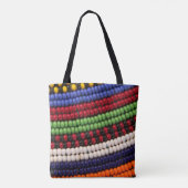 Massai Tribal Beat Pattern Tasche (Rückseite)