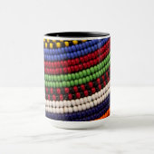 Massai Tribal Beat Pattern Tasse (Zentrum)