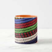 Massai Tribal Beat Pattern Tasse (Zentrum)