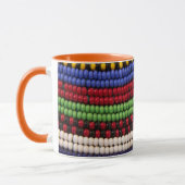 Massai Tribal Beat Pattern Tasse (Links)