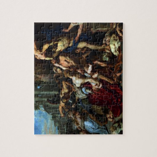 Massaker der Unschuldige durch Peter Paul Rubens Puzzle (Vertikal)