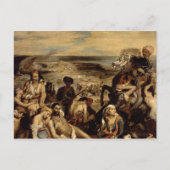 Massaker in Chios Postkarte (Vorderseite)