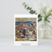 Massaker in Chios (Studie) von Eugene Delacroix Postkarte (Stehend Vorderseite)