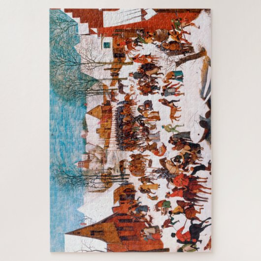 Massaker of the Innocent, Pieter Bruegel Puzzle (Vertikal)
