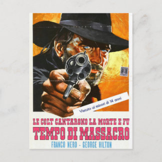MASSAKER TIME POSTCARD POSTKARTE