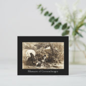 Massaker von Conococheague Postkarte (Stehend Vorderseite)