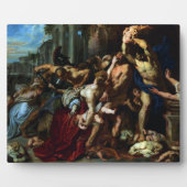 Massaker von Peter Paul Rubens an den Unschuldigen Fotoplatte (Vorderseite)